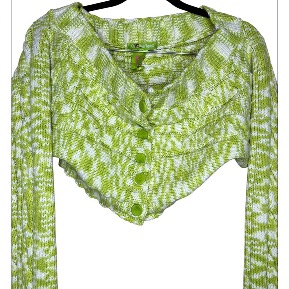 Cult Gaia Bratz Mares-sa Off-Shoulder Cardigan size L - Picture 3 of 5